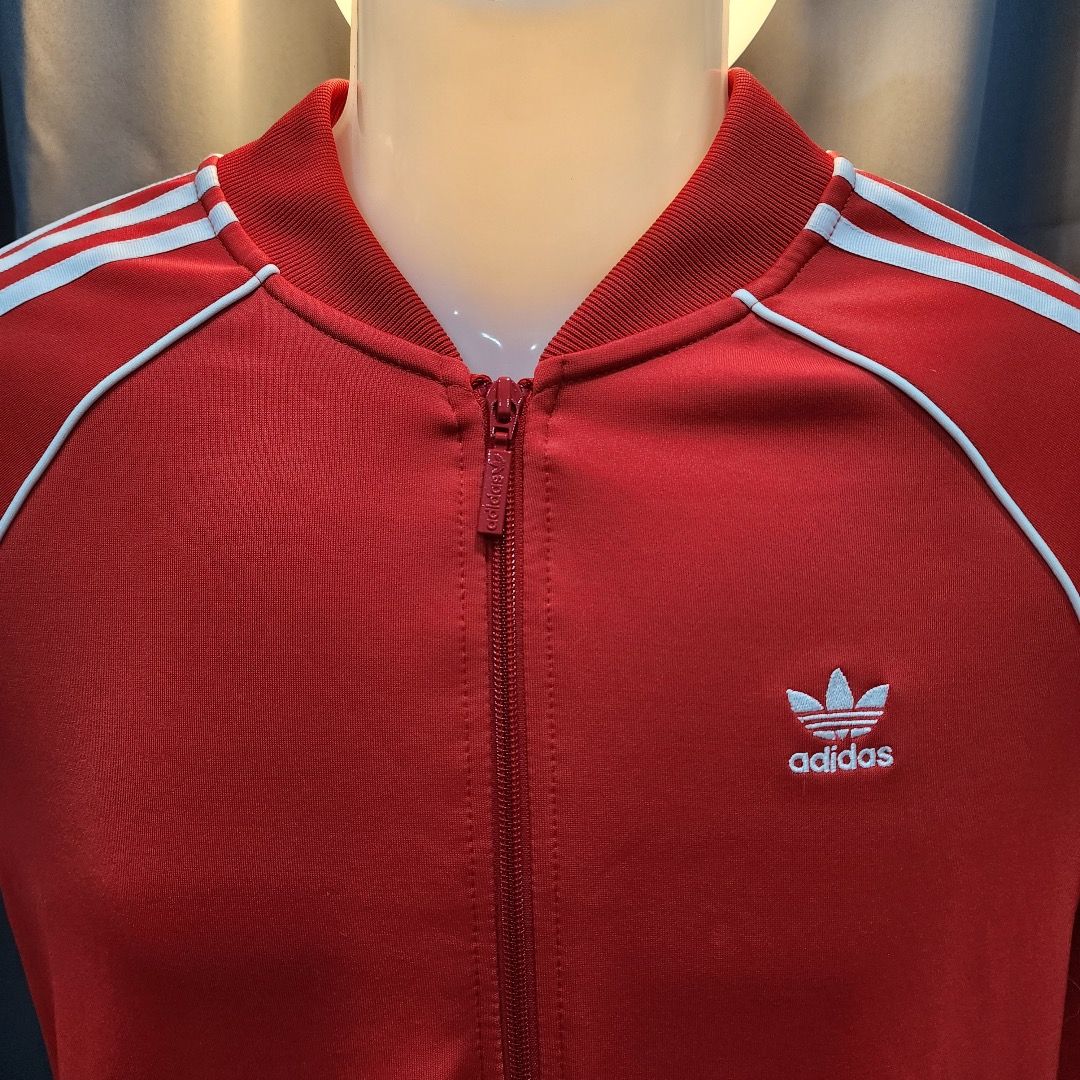 Sst track jacket women's red sales
