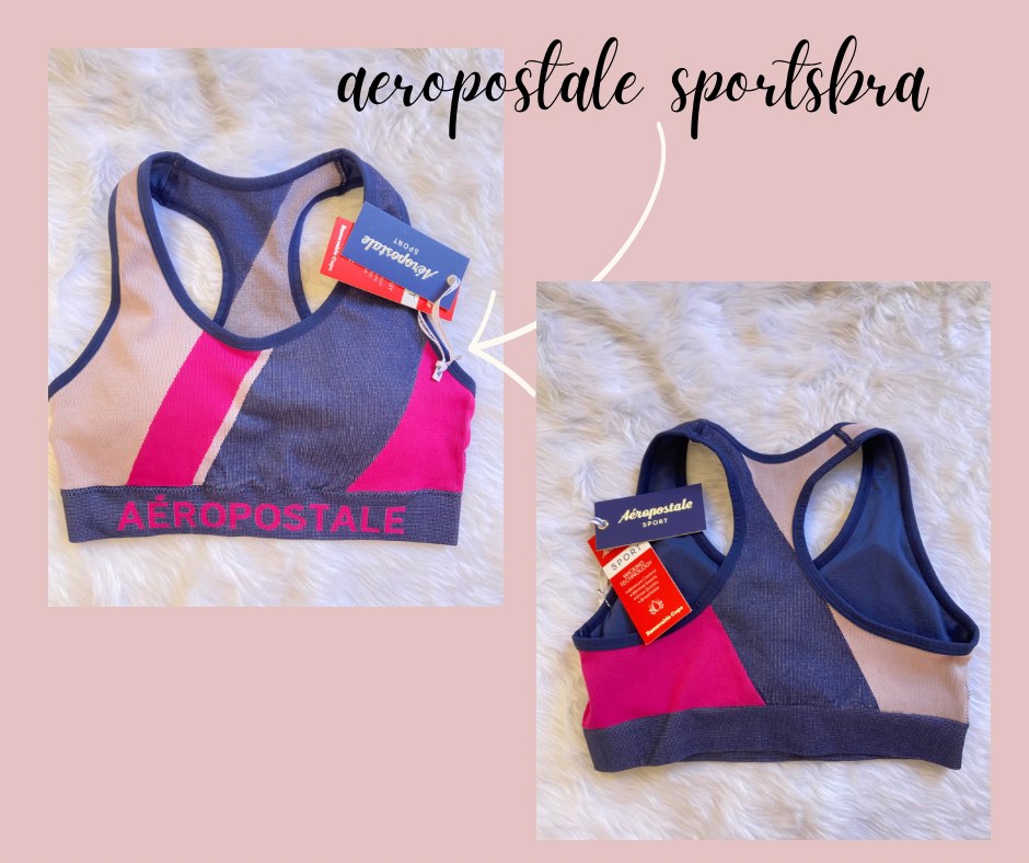 Aeropostale sportsbra, Women's Fashion, Activewear on Carousell