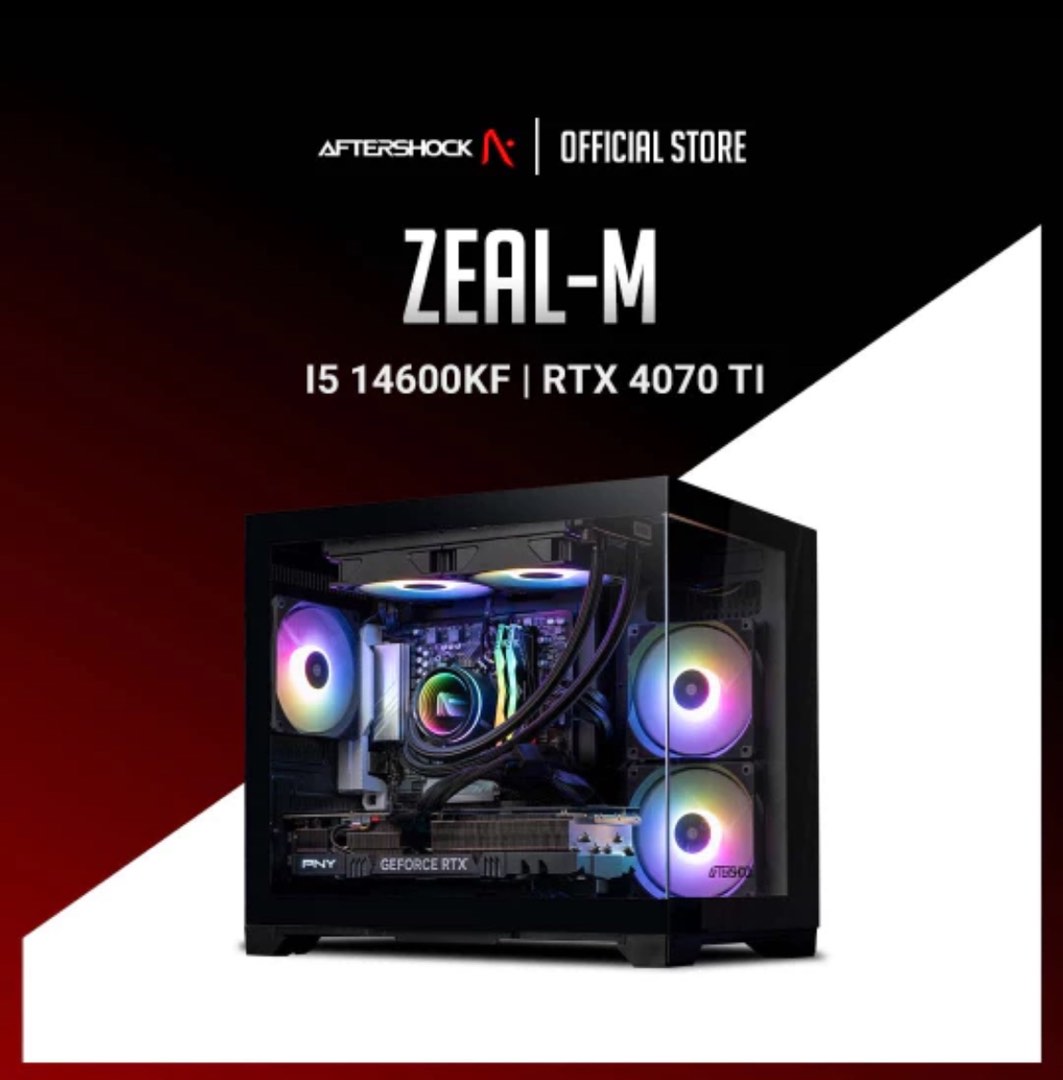 Aftershock ZEALM 4070 TI, Computers & Tech, Desktops on Carousell