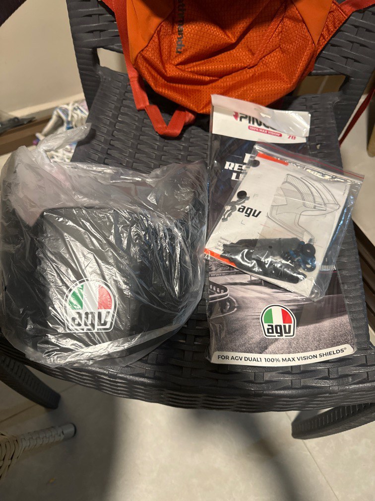 Agv helmet visor and shield, Motorcycles, Motorcycle Accessories on