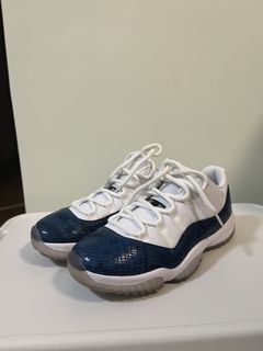 Jordan 11s snake skins top