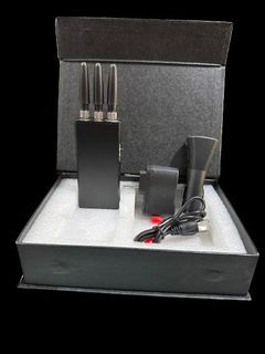 Anti Tracking Portable Cell Phone GPS Signal Jammer
