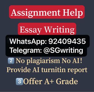 (Category: ) located in . Submitted by assignmenthelp_singapore (Listing ID 1252283253, Image 1). Description: .