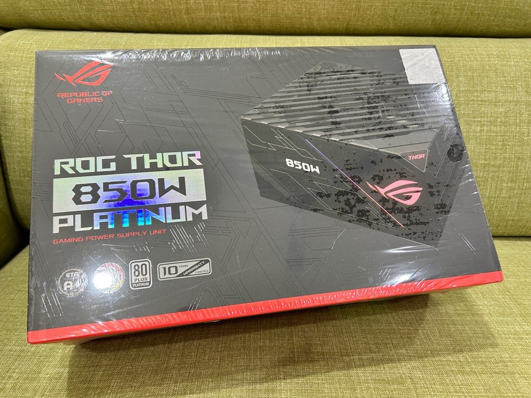Review ASUS ROG Thor 850W Platinum: See your power consumption