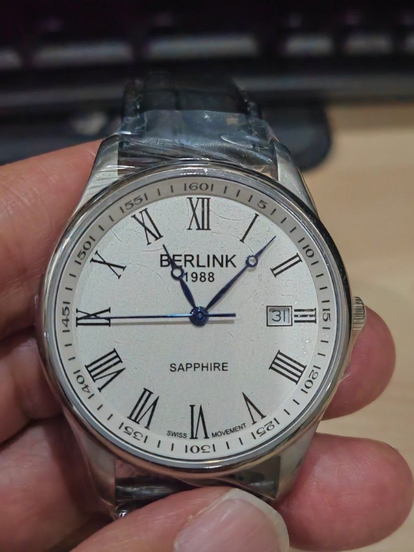Authentic Berlink Swiss Men Watch. Come with full box and 1 year warranty
