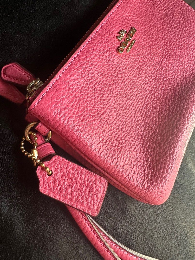 Authentic Coach Double Zip Wristlet (Category: Purses & Pouches) located in Manila. Submitted by budgetpreloveditems (Listing ID 1276565512, Image 3). Description: Authentic from US with care card and tag. .