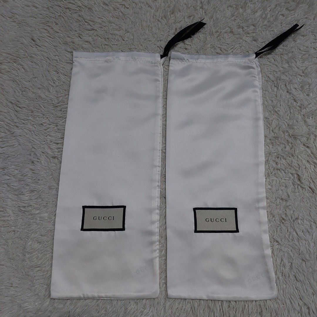 Gucci shoe dust discount bag