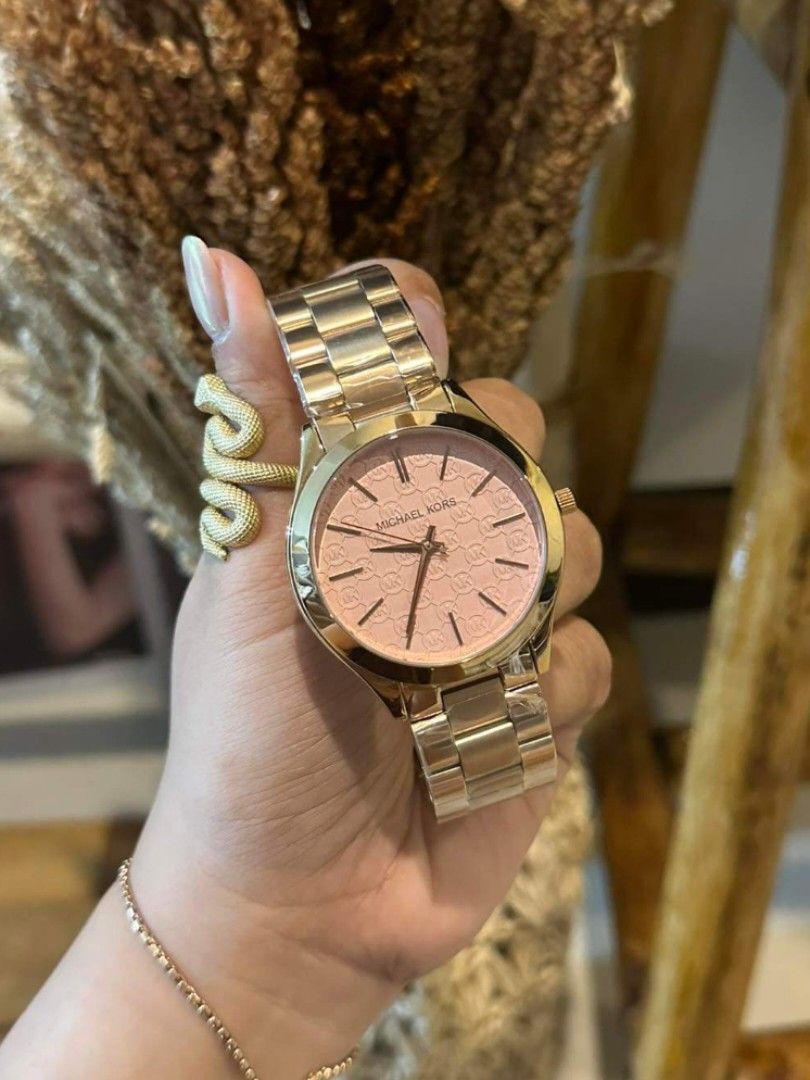 Original & Pawnable MK Couple Watch GOLD | Shopee Philippines-sonthuy.vn