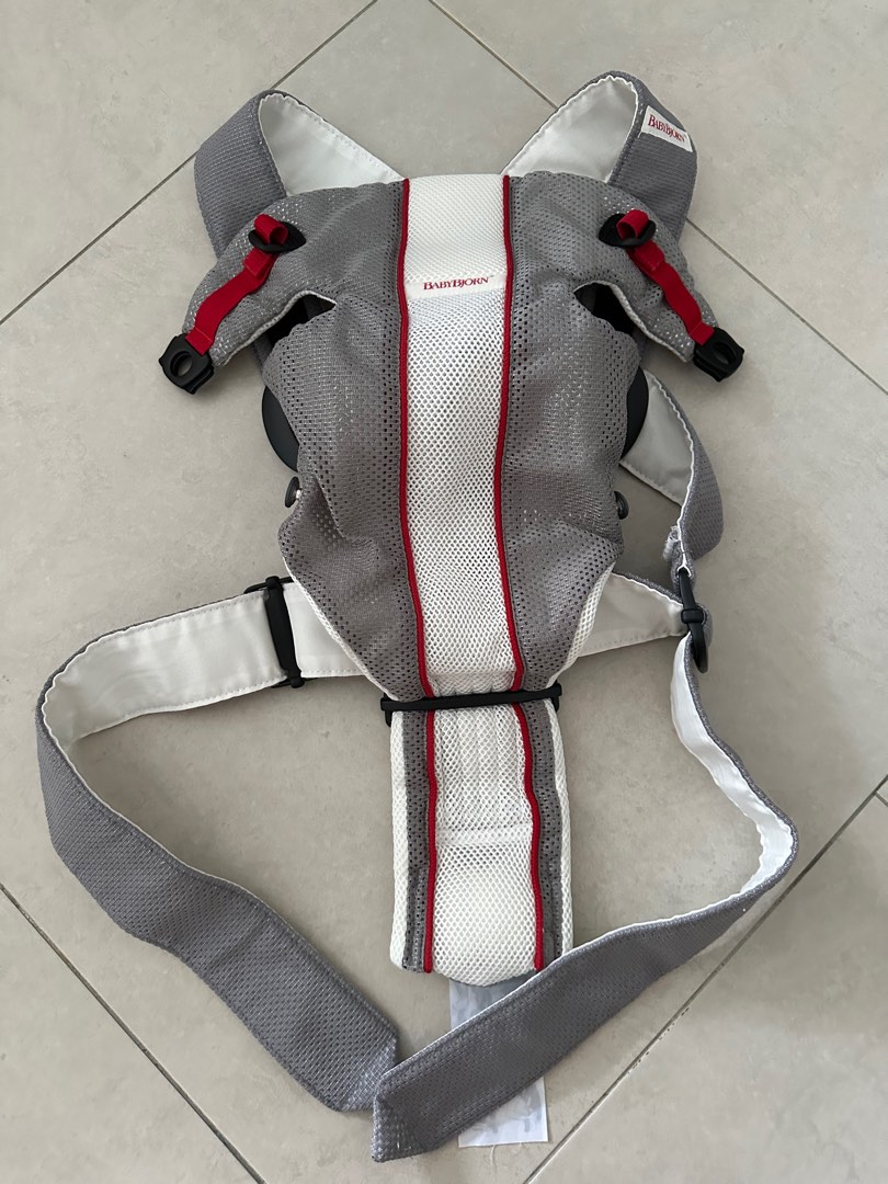 Baby bjorn carrier grey and red shop