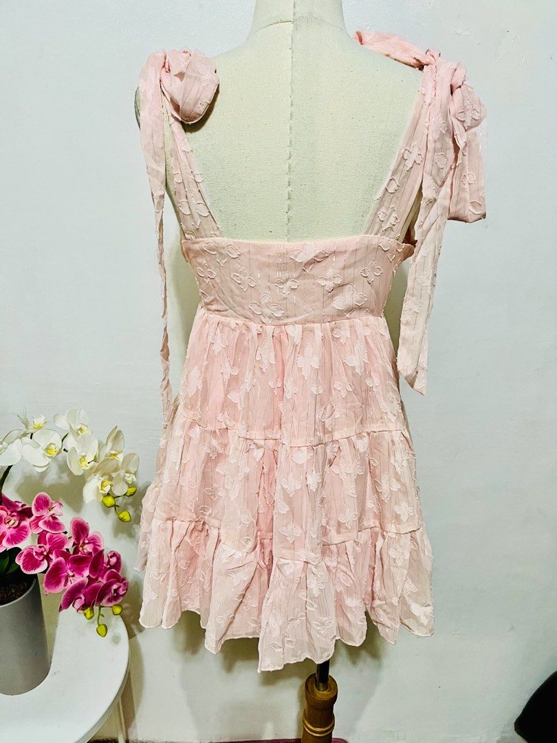 Baby pink mini dress, Women's Fashion, Dresses & Sets, Dresses on Carousell