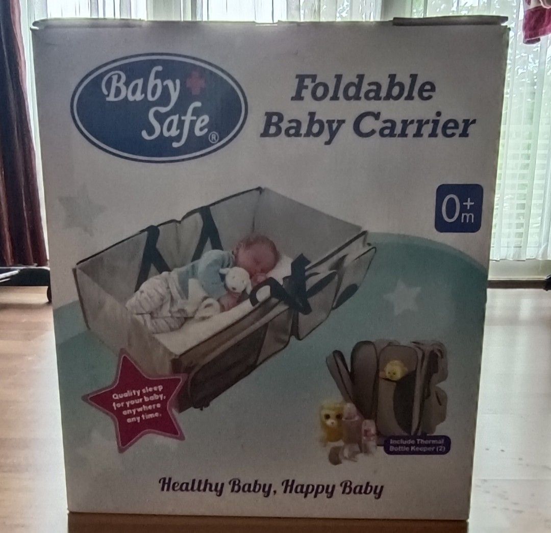 Foldable baby carrier baby outlet safe
