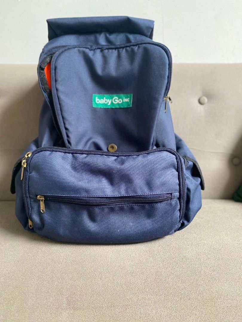 Baby go inc diaper bag top