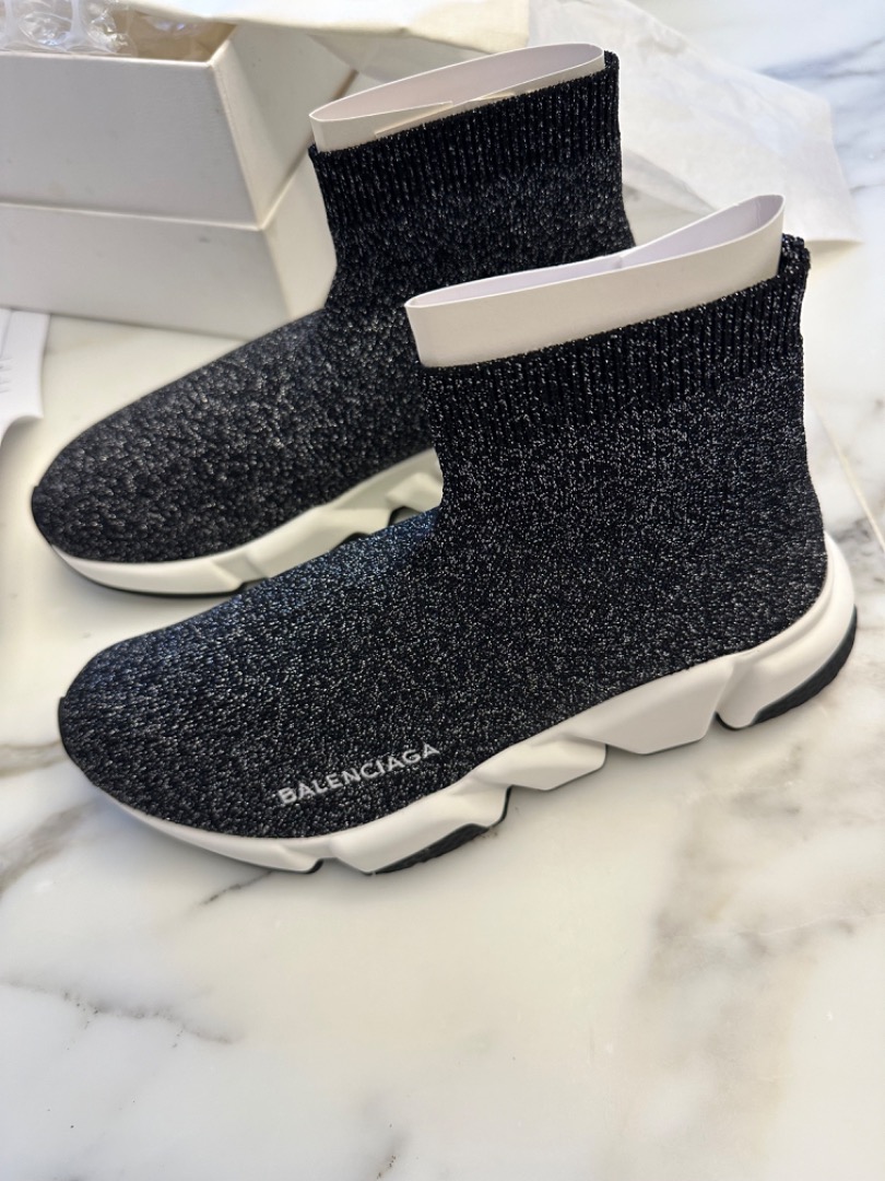 Balenciaga glitter speed hotsell