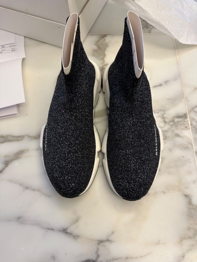 Glitter balenciaga trainers new arrivals