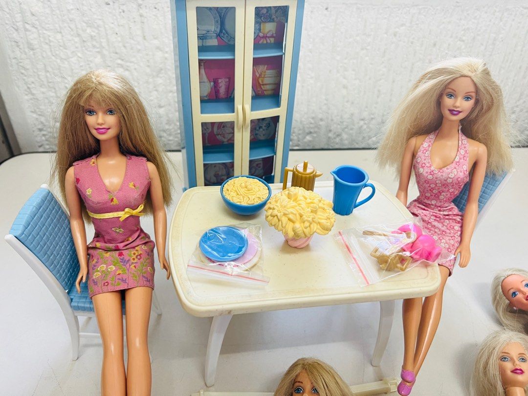 Barbie Take-All Bundle (Category: Kids Toys) located in Cabanatuan. Submitted by itemsbydee (Listing ID 1276559310, Image 2). Description: Selling our remaining childhood barbie dolls and accessories in a bundle! • slightly negotiable • well used since our childhood so please manage expectations • As is Payment: send to PayMaya.