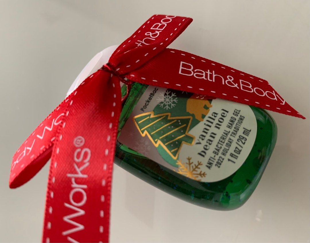 Bath and Body Works Vanilla Bean Noel Antibacterial Hand Gel 29ml