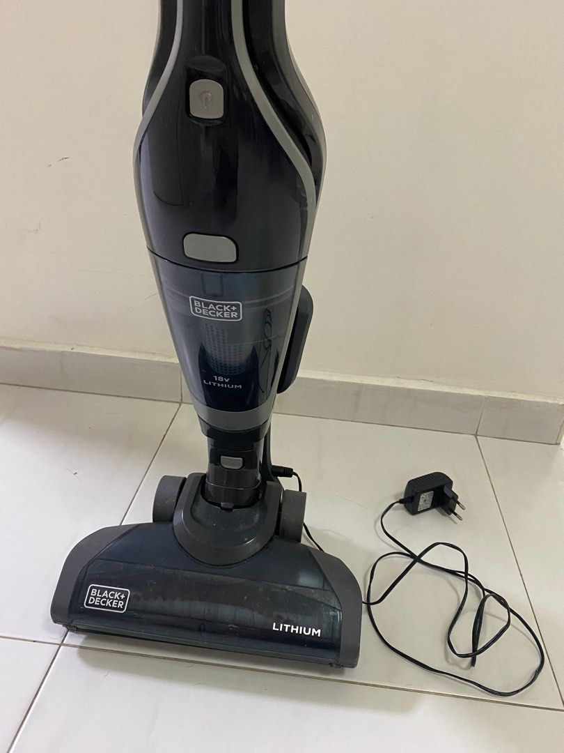 BATTERY REPLACEMENT REQUIRED Black Decker cordless stick vacuum