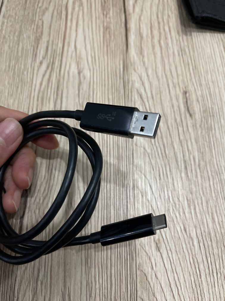Belkin USB-C fast charge cable (Category: Chargers & Cables) located in Mandaluyong City. Submitted by ccgem (Listing ID 1276616421, Image 3). Description: Fast charge cable Durable and dependable Bought from Powermac at ₱1390 Selling low RFS: using magsafe now.