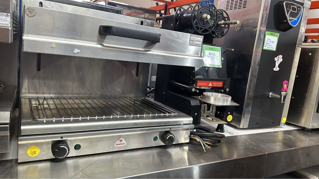 Electric shop salamander grill