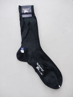 Black Burberry Socks Pair