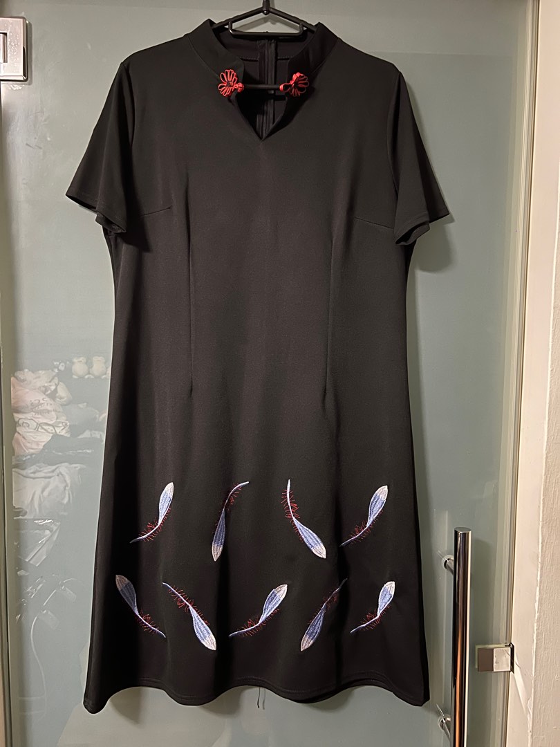 BN Joyeus black Cheongsam