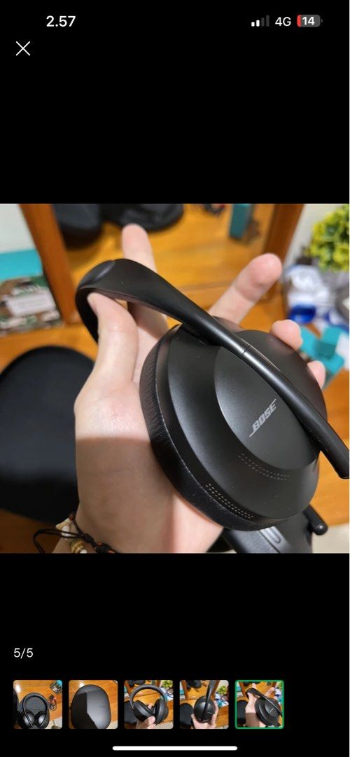 BOSE NC 700 noise cancelling comfort nc700 edifier audio technica  soundsport not sony xm3 xm4 xm5 qc quiet comfort earbuds earphone headphone  black