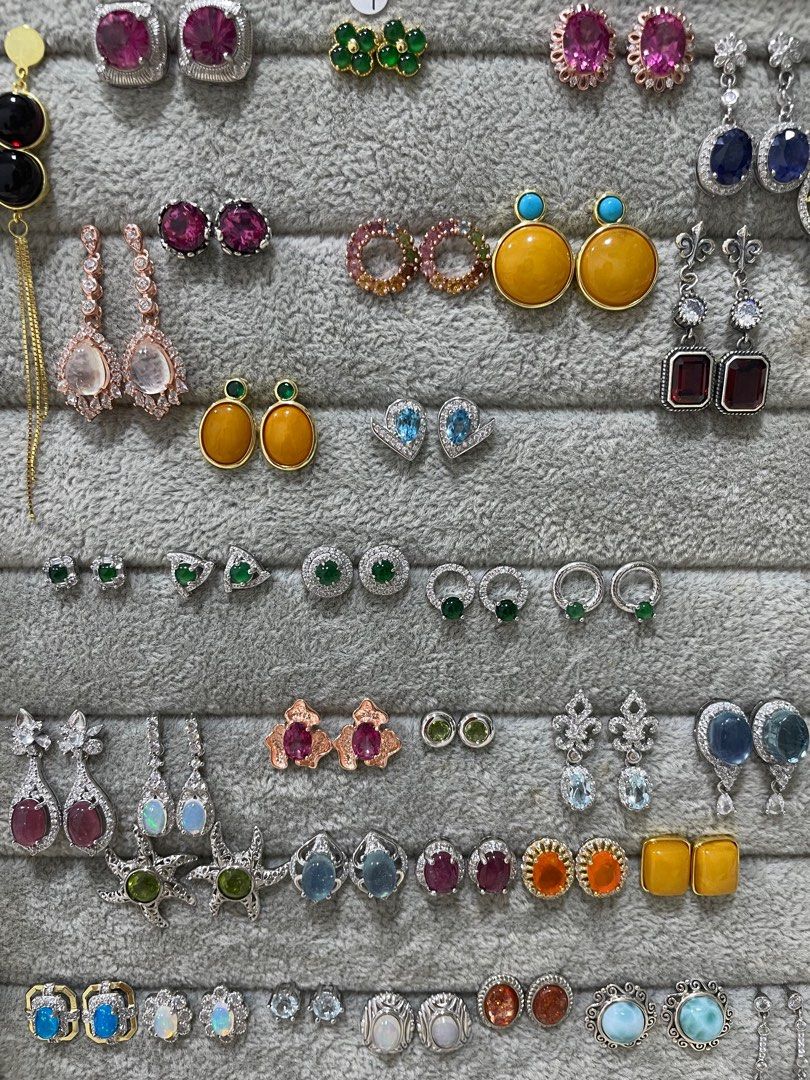 New clearance stone earrings