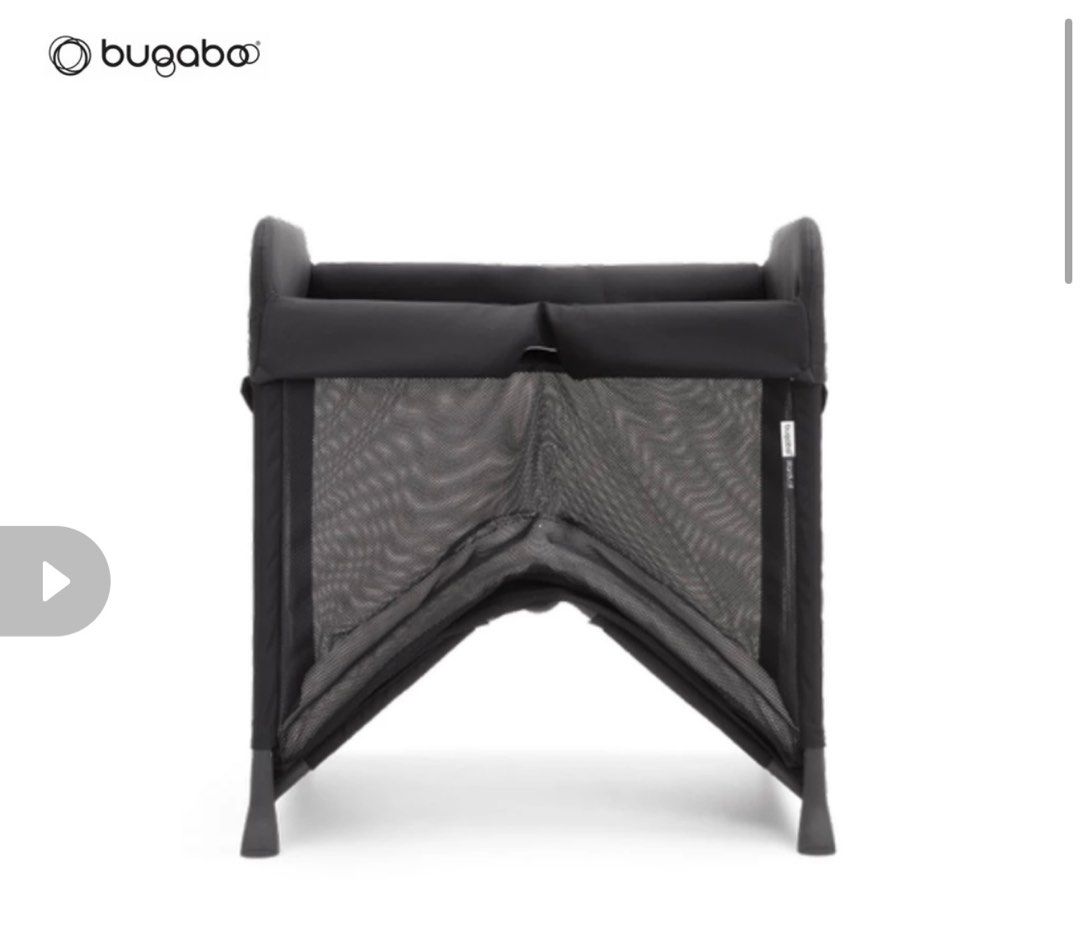 Bugaboo Stardust Black Travel Cot, Babies & Kids, Baby Nursery & Kids