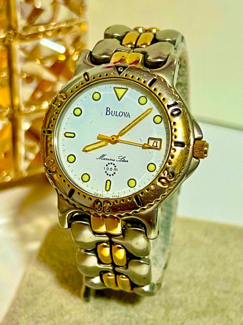 Vintage bulova clearance marine star watch