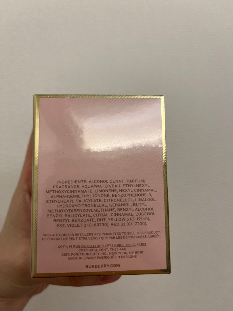 Burberry hotsell blush ingredients
