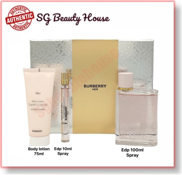 Burberry her on sale body lotion 75ml