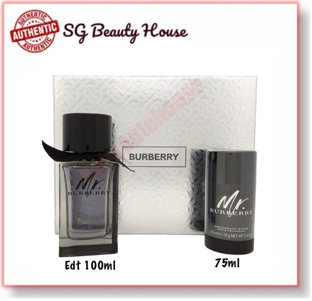 Mr burberry deodorant shop