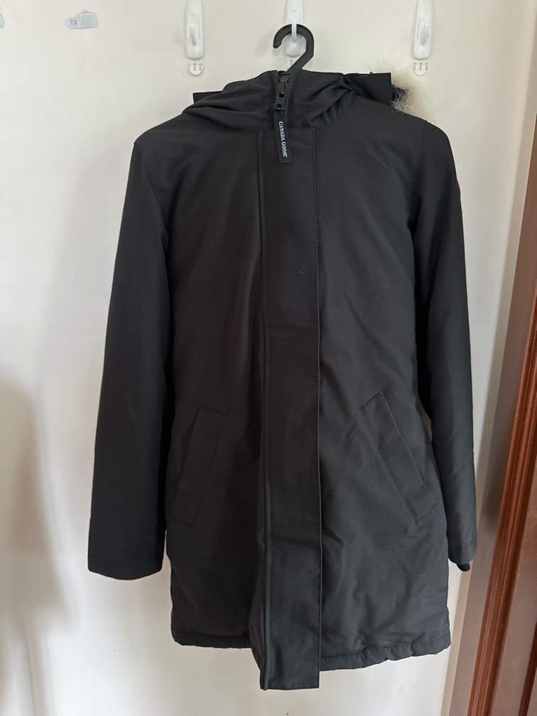 Canada goose victoria parka grey deals