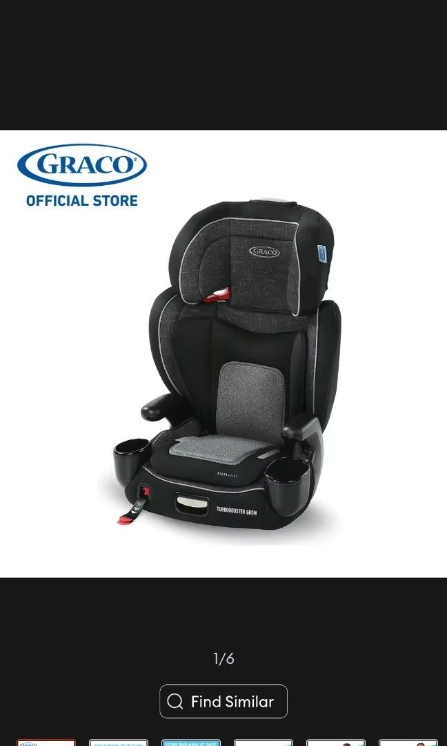 Booster seat deals with detachable back
