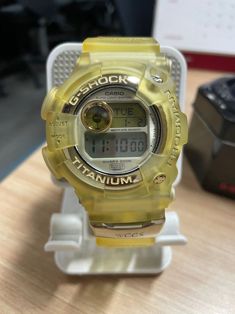 Casio Gshock Frogman Dw 9901 wccs rare vintage item Barang Mewah