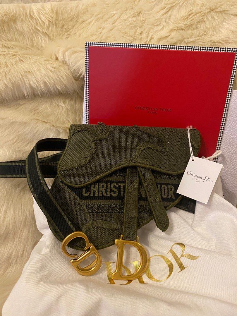 Christian Dior Saddle and Belt Bag (Category: Luxury Bags & Wallets) located in Taguig. Submitted by rammia (Listing ID 1276480191, Image 2). Description: Complete Inclusion except Receipt Box Dustbag Tag Card Free Metal Chain Strap for shoulder.