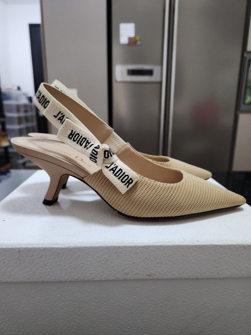 Christian dior new arrivals slingback pumps