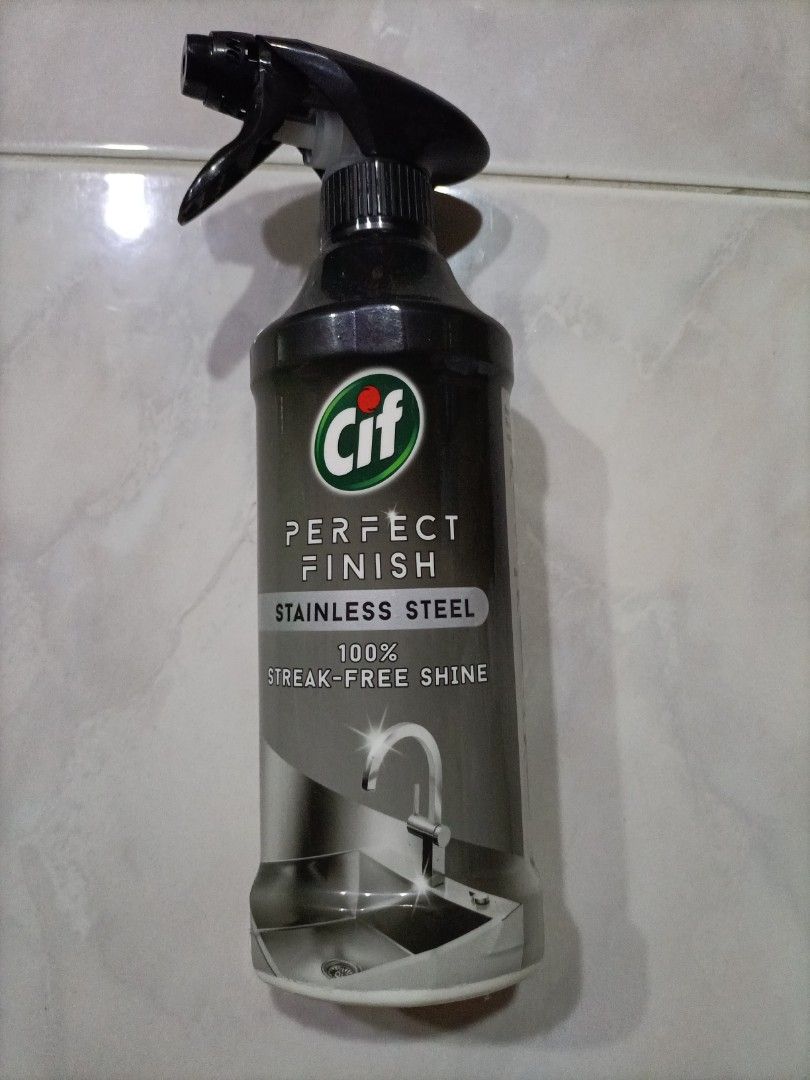 Cif stainless store steel cleaner