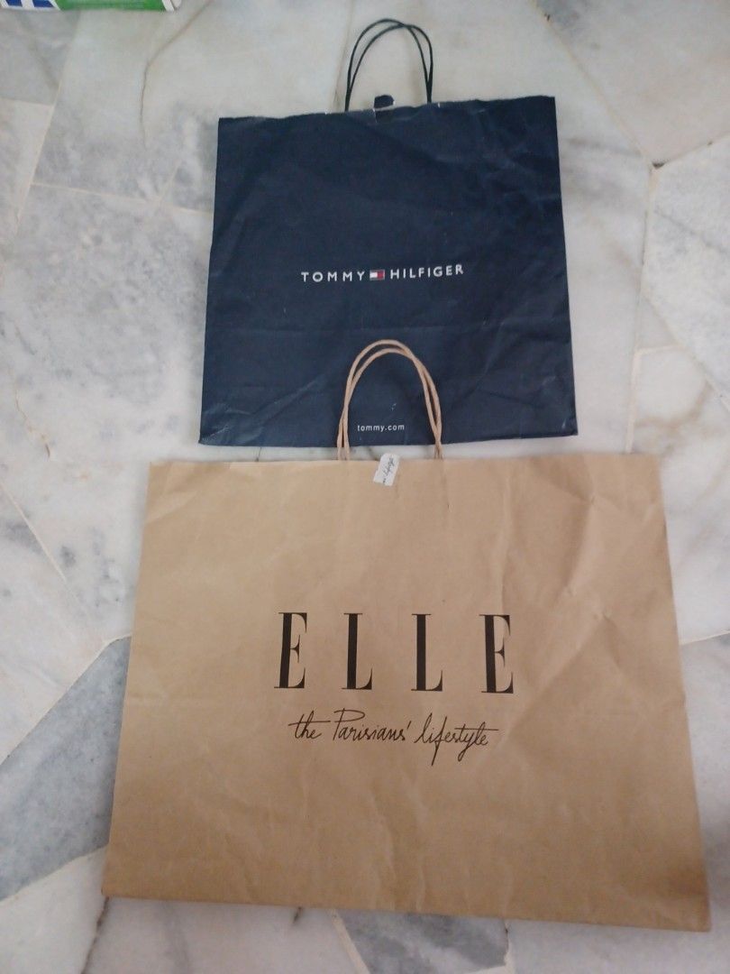 Coach. Tommy Hilfiger Elle Paper Bags Hobbies Toys