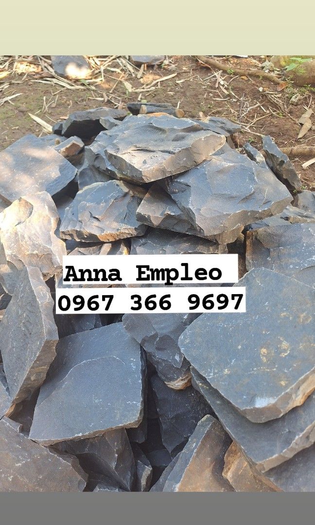 COBBLE STONE JAVA NEGRA (Category: Construction & Building Materials) located in Manila. Submitted by carissaemp43233 (Listing ID 1276505539, Image 1). Description: SIZE:8x8INCHES Open For Bulk Orders with Discount!! Anna Empleo ☎️0967-366-9697.