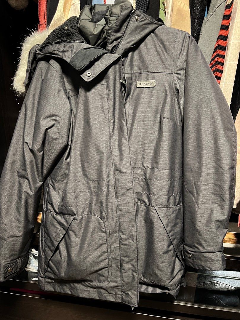 Columbia bonneville top hooded jacket