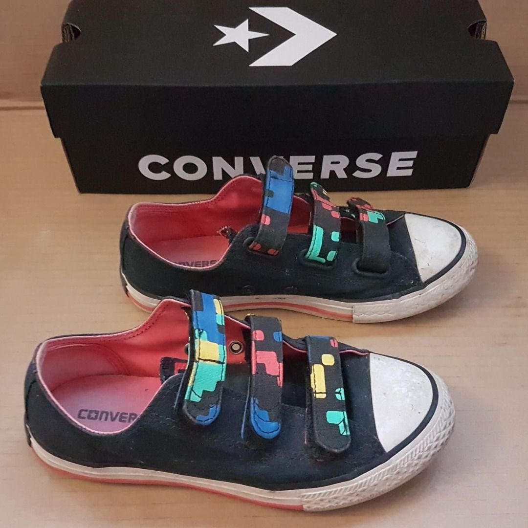 All star clearance velcro shoes