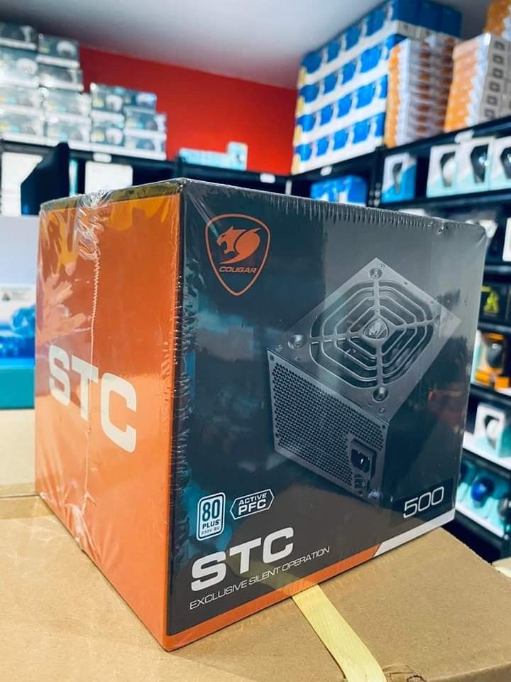 Cougar 500W 80+ Active PFC Power Supply PSU STC500, Computers & Tech ...
