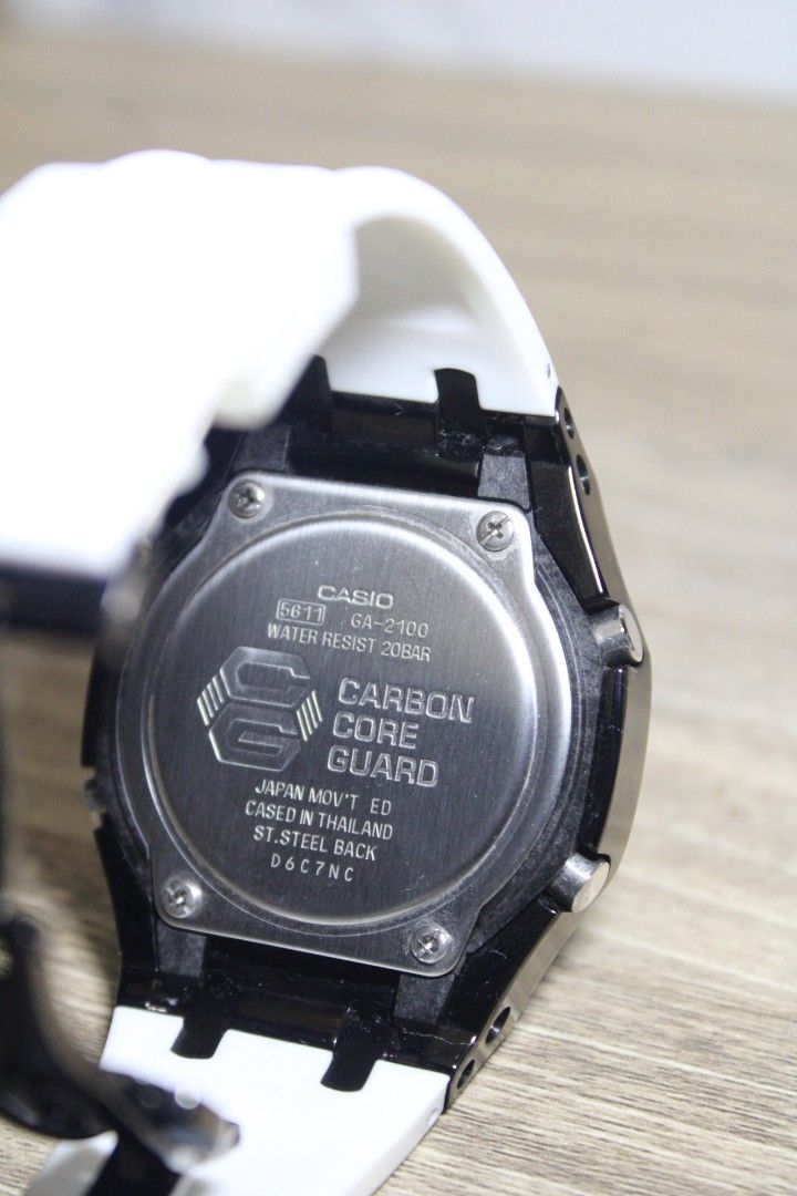 CNY SALE Custom Gshock GA2100 AP Mod Casio Oak Black White
