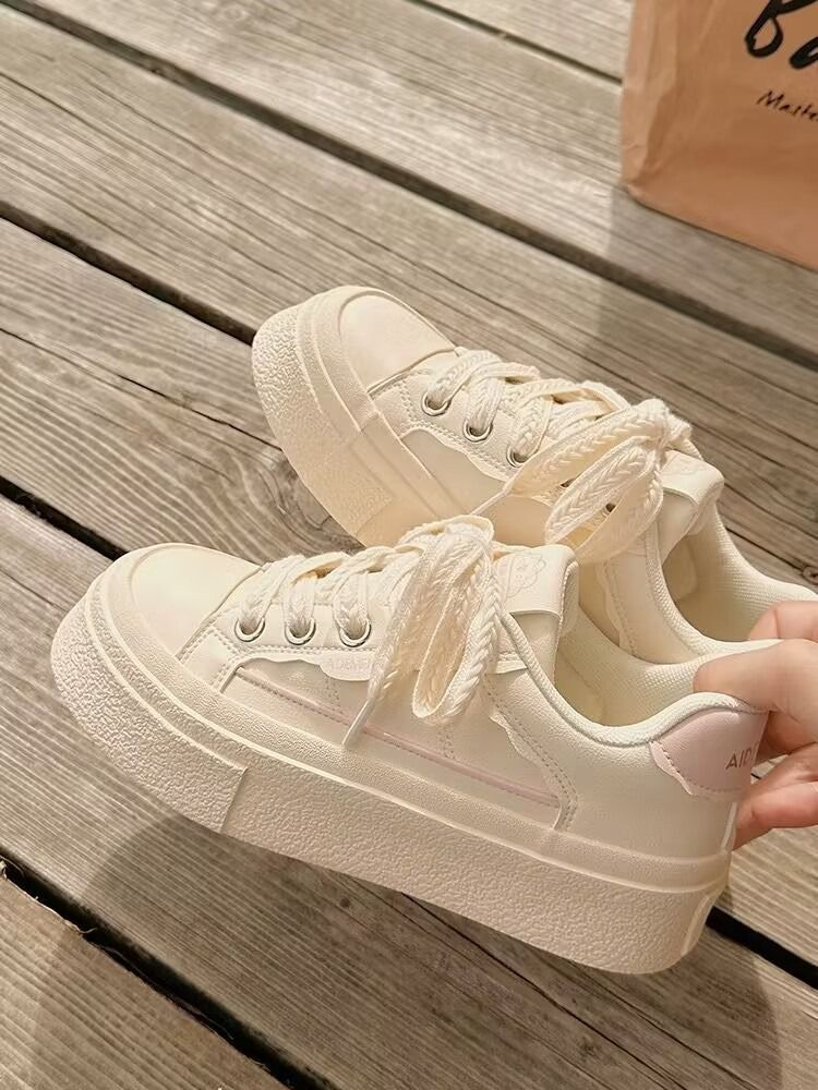 White platform sneakers 90s online