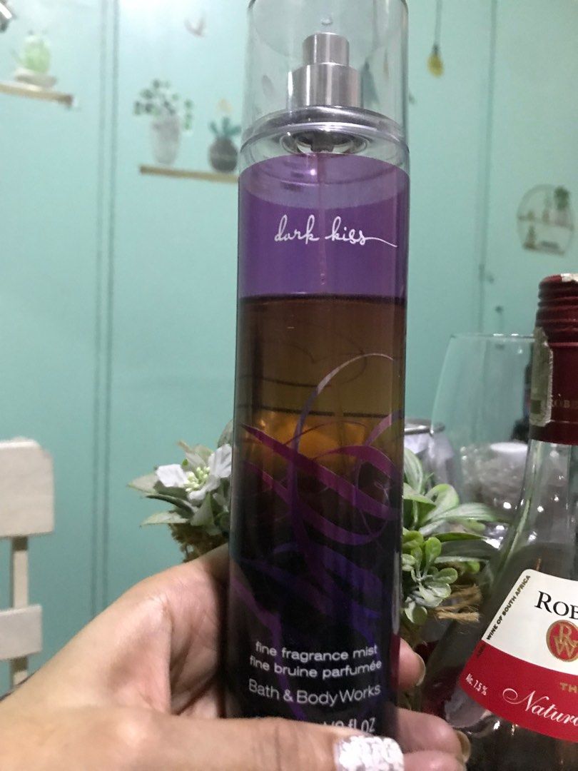 Dark Kiss Bath & Body Works (Category: Body Care) located in Malabon City. Submitted by greys0309 (Listing ID 1276487705, Image 2). Description: Original from Dubai Almost full plus sf .