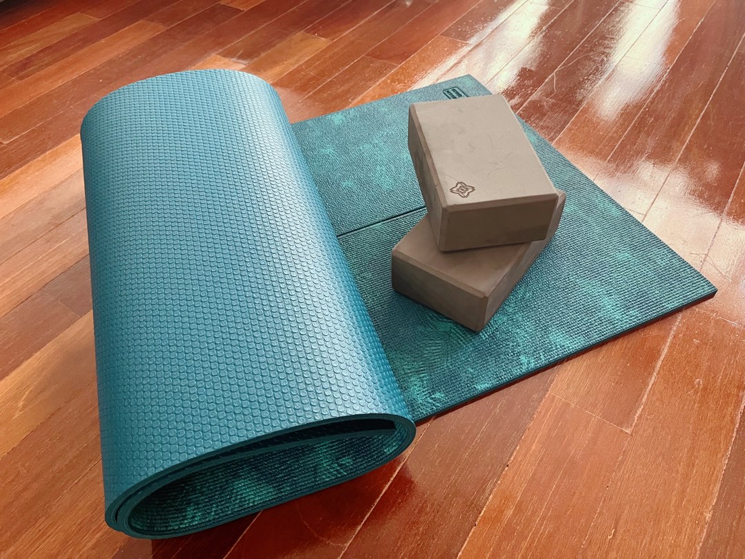 Decathlon 8mm yoga best sale mat