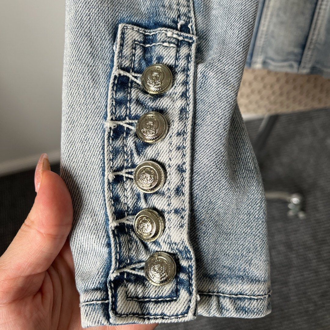 Decjuba denim deals blazer
