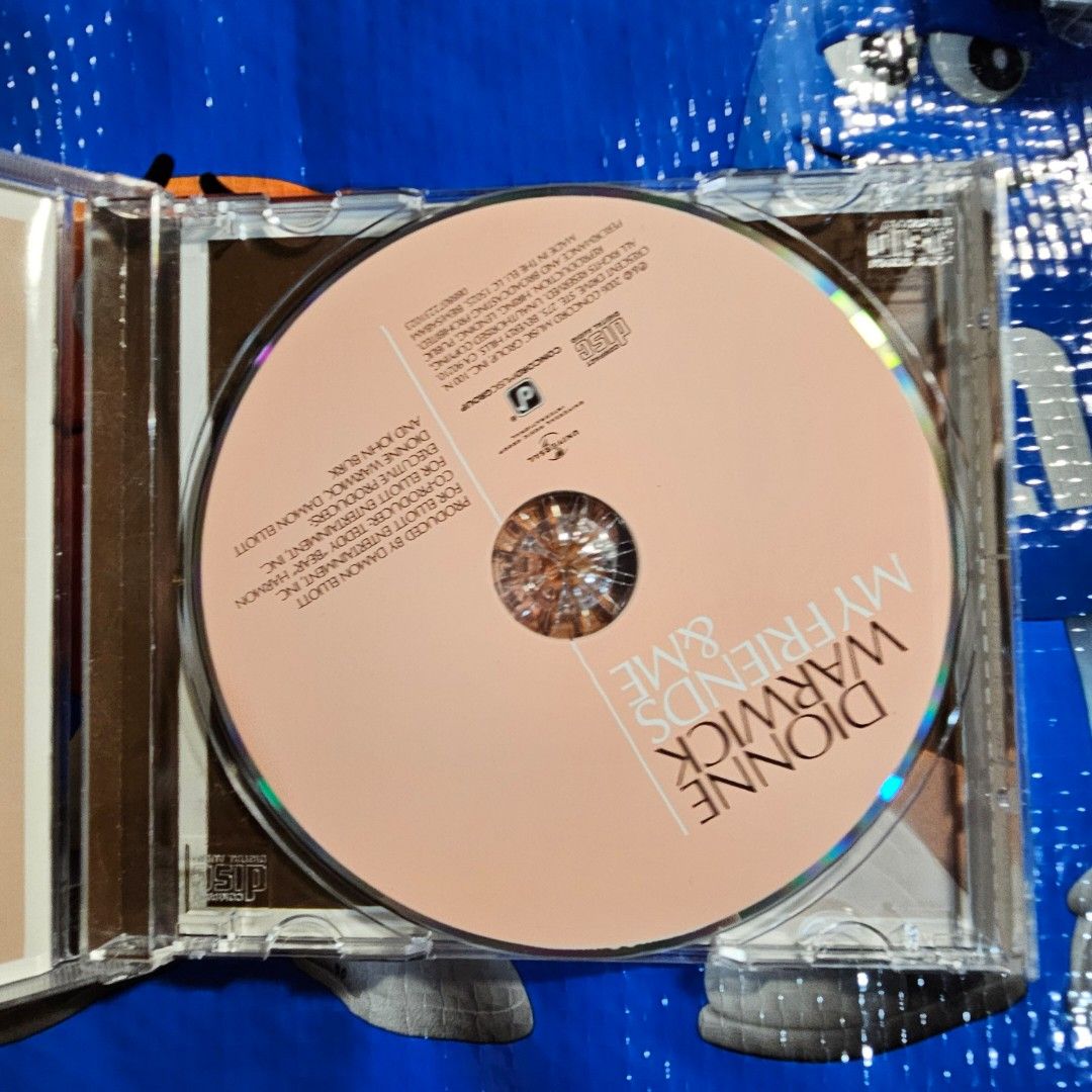 Dionne Warwick - My Friends and Me - CD mint (Category: CDs & DVDs) located in Quezon City. Submitted by serefrenpaz (Listing ID 1276643129, Image 3). Description: NOTE: CD CASE IS NOT INCLUDED IN RATING OF THE ITEM Good Day Buyers. Here are the payment options PAYPAL GCash - 09164862096 Bank Deposit - BPI, BDO, Unionbank, Landbank Palawan, Cebuana Meet Up - McDo Kamias, Jolibee Anonas Kamias Intersection or KFC Anonas Delivery Options JRS - +120