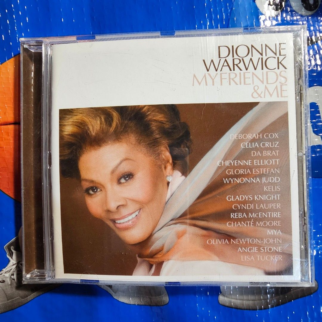Dionne Warwick - My Friends and Me - CD mint (Category: CDs & DVDs) located in Quezon City. Submitted by serefrenpaz (Listing ID 1276643129, Image 1). Description: NOTE: CD CASE IS NOT INCLUDED IN RATING OF THE ITEM Good Day Buyers. Here are the payment options PAYPAL GCash - 09164862096 Bank Deposit - BPI, BDO, Unionbank, Landbank Palawan, Cebuana Meet Up - McDo Kamias, Jolibee Anonas Kamias Intersection or KFC Anonas Delivery Options JRS - +120